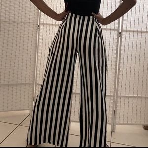 Pinstripe pants